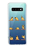 Oihxse Transparent Coque pour Samsung Galaxy A40/A405 Etui en Silicone Souple Gel TPU Protecteur Bumper Hybrid [Ultra Mince] [Antichoc] [Anti-Scratch] ...