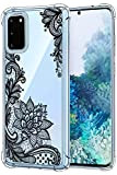 Oihxse Transparent Coque pour Samsung Galaxy A9 2018/A9 Star Pro/A9s Souple TPU Silicone Protection Etui Air Cushion [Shock-Absorption] [Anti-Rayures] Fleurs ...