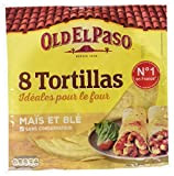 Old El Paso - 8 Tortilla de Mais 335g - Lot de 4