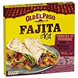 Old El Paso Kit Fajitas Tomates et Poivrons - La boîte de 500g
