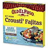 Old El Paso - Kit pour Crousti Fajita sans Piment 521 g - Lot de 2