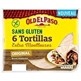 Old El Paso Tortillas Sans Gluten - 6 Lot de 6 tortillas (36 tortillas),(L'emballage peut varier )