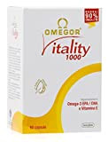 OMEGOR® Vitality 1000 – NOUVEAU avec 90% d'oméga-3 TG ! Certifié 5 * IFOS depuis 2006. EPA 535 mg et ...