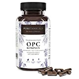 OPC Extrait de Pépins de Raisins Gélules + Vitamine C & A naturelle & E | Antioxydant Complexe Forte à ...