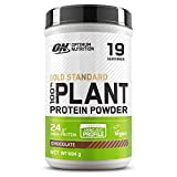 Optimum Nutrition Gold Standard 100% Proteine Vegan, Protéines végétales en Poudre, Saveur Chocolat, 19 Portions, 684 g, l'Emballage Peut Varier