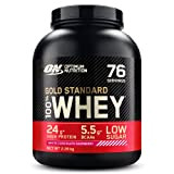 Optimum Nutrition Gold Standard 100% Whey Protéine en Poudre avec Whey Isolate, Proteines Musculation Prise de Masse, Chocolat Blanc Framboise, ...