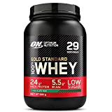 Optimum Nutrition Gold Standard 100% Whey Protéine en Poudre avec Whey Isolate, Proteines Musculation Prise de Masse, Chocolat Menthe, 29 ...