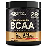 Optimum Nutrition Gold Standard BCAA, Acides Aminés en Poudre, Complément Alimentaire avec Vitamine C, Zinc, Magnésium et Électrolytes, Pêche Passion, ...