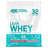 Optimum Nutrition Lean Whey Protéine Sans Sucre, Faible en Gras, Proteines avec Vitamines et Mineraux pour Musculation, Saveur Chocolat, 15 ...