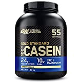 Optimum Nutrition ON 100% Gold Standard Casein, Protéine de Caséine en Poudre avec Zinc et Magnésium, pour la Musculation, Saveur ...