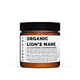 Organic Lion's Mane Powder 50g - 32% Beta-glucans - Hericium - No Added Starch - Non-GMO - 100% Adaptogenic Mushroom ...