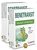 Ortis - Benetransit - Stimule et régularise le transit intestinal - Lot de 2 Boites de 54 comprimés