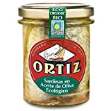 ORTIZ Sardines à l'huile d'olive 140G Bio -