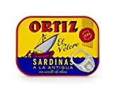 Ortiz Sardines à l'huile d'olive | Lot de 4 | Sardines A La Antigua | El Velero | Importé d'Espagne ...