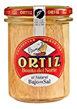 Ortiz Thon blanc germon au naturel pauvre en sel - Le bocal de 220g