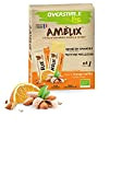 OVERSTIM.s - Amélix Bio (4 barres) - Orange confite - Barre énergétique pour le sport - Energie progressive -Texture moelleuse ...