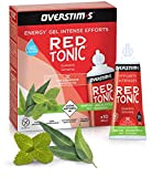 Overstim.s - Gel Red Tonic (10 tubes) - Gel énergétique pour le sport (vélo, course à pied...) - Efforts intenses ...