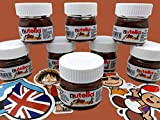 Pack 10 unités Mini Nutella Ferrero 25gr + Stickers