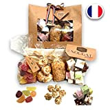 Panier de Bonbons et Nougats - Coffret Gourmand sucré Cadeau original à offrir - Idée cadeaux plaisir Fabrication Française et ...