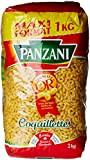 Panzani Pâtes Coquillettes Maxi Format , 1 Kg (Lot De 3)