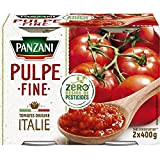 Panzani Pulpe Fine Purée de Tomates sans Résidus de Pesticides, 800g