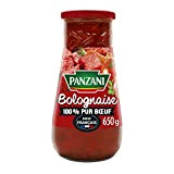 Panzani Sauce Tomate Bolognaise 100% Pur Bœuf Français grand Format, 650g