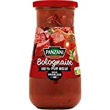 Panzani Sauce Tomate Bolognaise 100% Pur Bœuf Français Moyen Format 400g