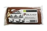 PATISDECOR Pate à Sucre Marron Goût Chocolat 250 g