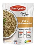Paul & Louise Envie Du Jour - Duo de Quinoa d'Anjou 180g - Sachet micro ondable - Prêt en 2 ...