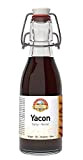 Pearls Sirop de Yacon BIO 200ml – Alternative au Sucre Vegan & Edulcorant Naturel – Bouteilles en Verre Refermables
