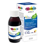 PEDIAKID - Complément Alimentaire Naturel Pediakid Oméga 3 - Formule Exclusive au Sirop d'Agave - Riche en DHA - Favorise ...