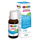 PEDIAKID - Vitamine D3 100% d'origine naturelle - Renforcement des défenses naturelles - Dès la naissance - Couvre 200% des ...