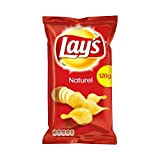 Pépites de saveurs naturelles | Lay's | Chips de sel naturel | Poids total 120 grammes