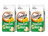 Pepperidge Farm Goldfish Lot de 3 crackers au four aromatisés au parmesan | Cuits avec du vrai fromage | 187 ...