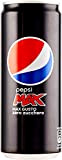 Pepsi Cola Max Gusto Zero Zucchero Lot de 72 canettes de boissons gazeuses sans sucre 330 ml