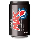 Pepsi Max A01100 Lot de 24 boîtes à boisson gazeuse 330 ml