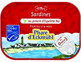 PHARE D'ECKMUHL Sardines au piment d Espelette MSC 135G - La boîte de 135G