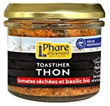 Phare d'Eckmül Toastimer de Thon Tomates Séchées & Basilic Bio, 100 g, 1 Unité