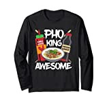Pho King Awesome - Soupe de nouilles vietnamienne Manche Longue