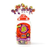 Pin Pop Lollipops remplis de Bubblegum - Bonbons divers - Sucettes gros paquet - Lollipop 80s 90s Sweets Collection - ...