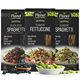 Planet Plant-Based Bio Protein Pasta Mix / Pack de 3 (3x200g) / Pâtes de protéines / Spaghetti aux haricots noirs ...