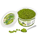 POPPING BOBA ORIGINAL pour Bubble tea - Pomme Verte - 450g - sans colorants artificiels, de vrais jus de fruits, ...