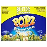 Popz Beurre Popcorn Micro-Ondes 6 X 90G - Paquet de 2