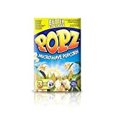 Popz Popcorn au micro-ondes sans OGM, zéro trans gras Popping Corn, saveur beurre, 12 x 3 x 90 g