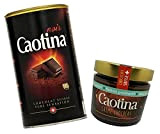 poudre de chocolat noir à boire Caotina Noir (1x 500g) et crème à tartiner au chocolat Caotina Original (1x300g), qualité ...