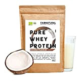 Poudre de protéine de lactosérum BIO Noix de Coco [d'Allemagne] sans soja - Whey shakes protéinés bio de haute qualité ...