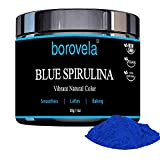 Poudre de Spiruline Bleue - Colorant Alimentaire Bleu Naturel Vibrant - Phycocyanine - Ingrédient Superfood 100% Naturel - Boîte 30g ...