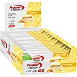 Premier Protein Bar Deluxe White Chocolate Vanilla 12x50g - Haute teneur en protéines + Sans huile de palme