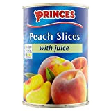 Princes Peach de tranches dans le jus de raisin (415g) - Paquet de 2
