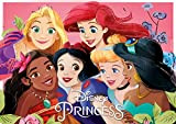 Princesses Disney - Papier Comestible pour Gâteau d' Anniversaire - Décoration pour Gâteau en Feuille d’Azyme - A5